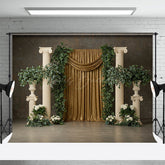 Lofaris Elegant Greek Architecture Boho Wedding Backdrop